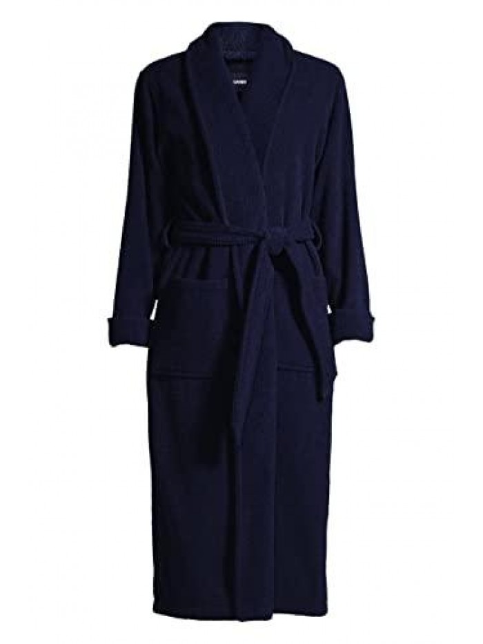 Women's Cotton Terry Long Spa Bath Robe  