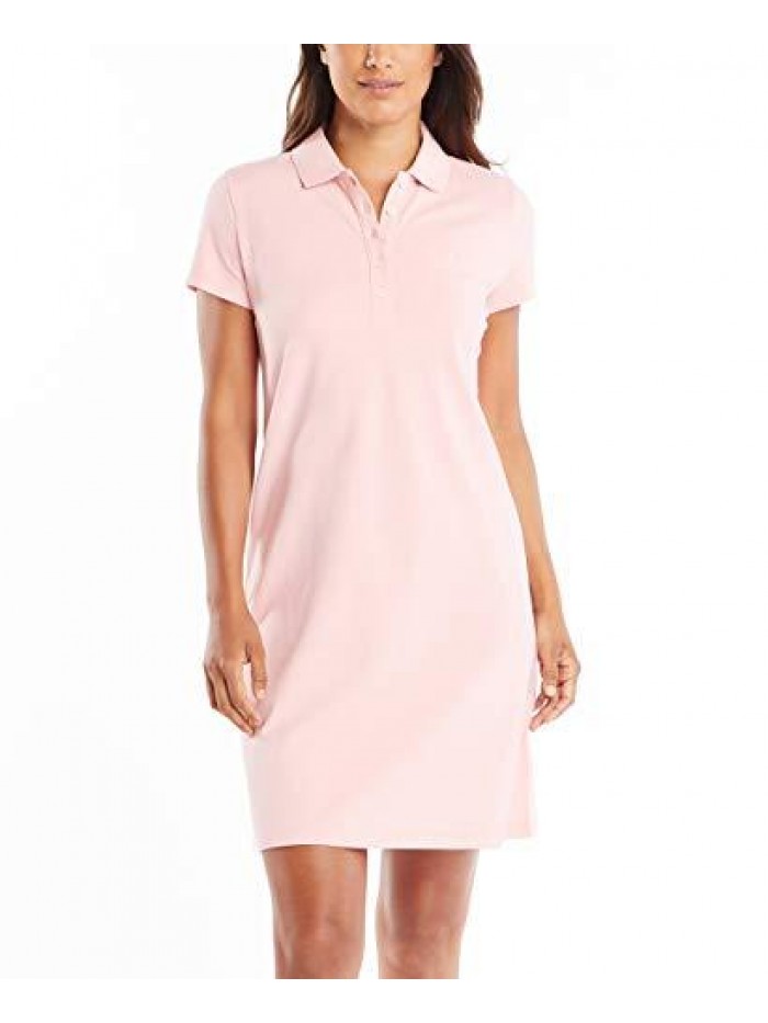 Women's Easy Classic Short Sleeve Stretch Cotton Polo Dress 