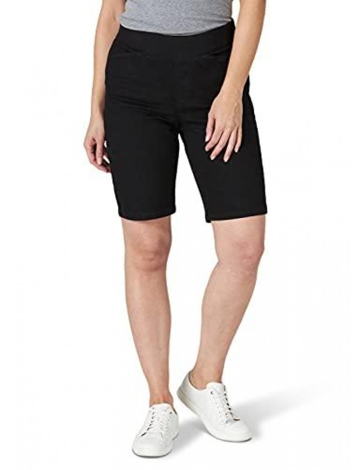 Classic Collection Women's Relaxed Fit Flat Bermuda Short 