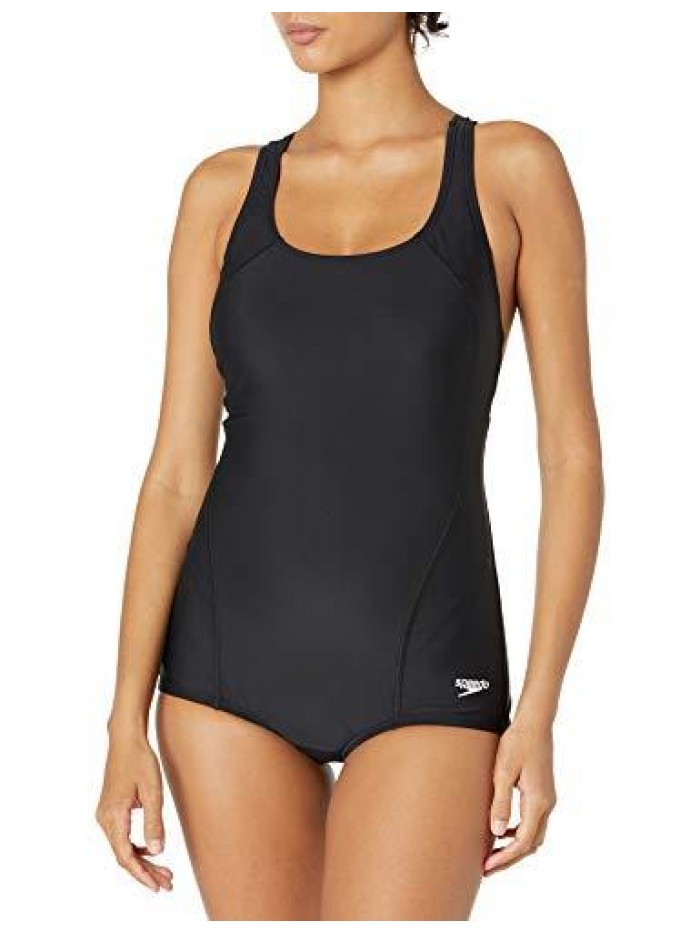 Women's Swimsuit One Piece PowerFlex Princess Seam Ultraback Conservative Cut 