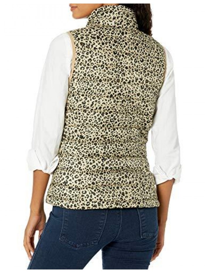 Women's Lightweight Water-Resistant Packable Puffer Vest  