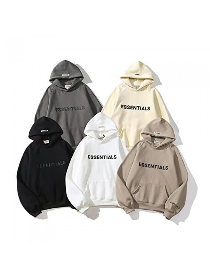 Hip Hop Couples Sweatshirt Pullover Sportswear Tracksuit Sweater Kangaroo Pocket 