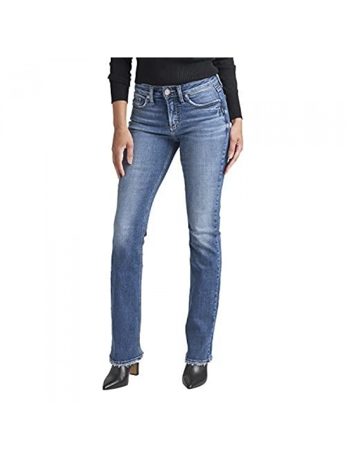 Jeans Co. Women's Suki Mid Rise Slim Bootcut Jean 