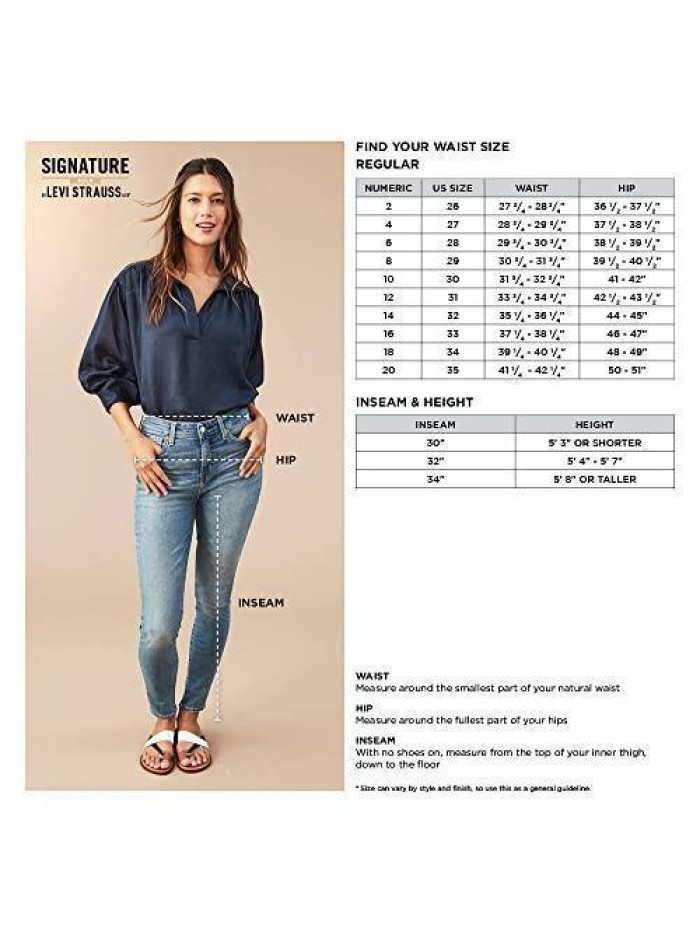 by Levi Strauss & Co. Gold Label Women's Totally Shaping Skinny Jeans 