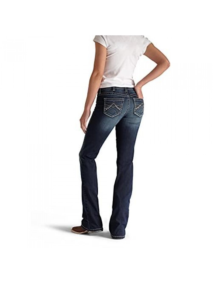 Women's R.e.a.l. Mid Rise Bootcut Jean 