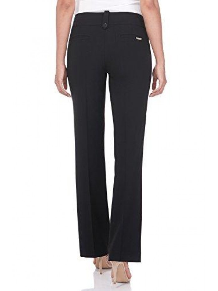 Women's Smart Desk to Dinner Stretch Bootcut Pant w/Tummy Control 