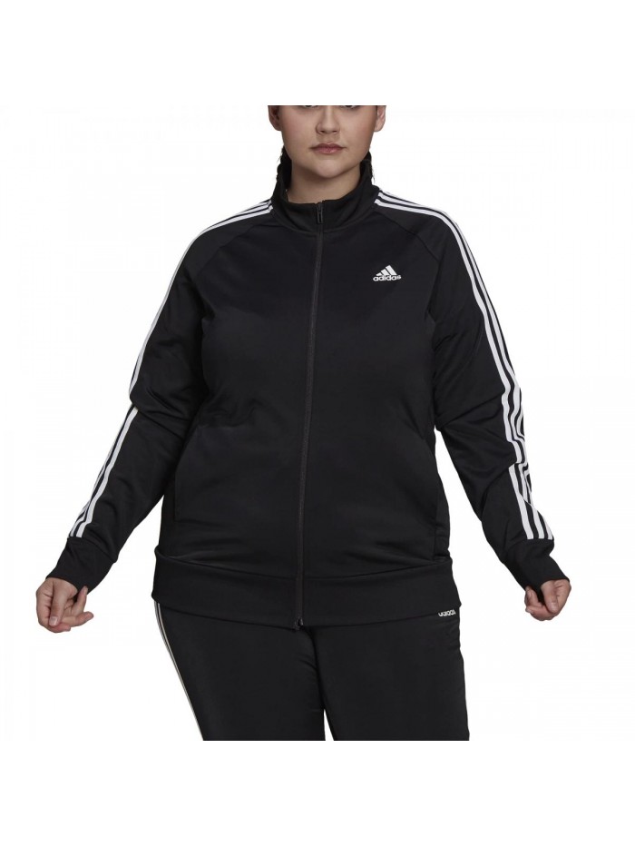 Women's Essentials Warm-Up Slim 3-Stripes Track Top 