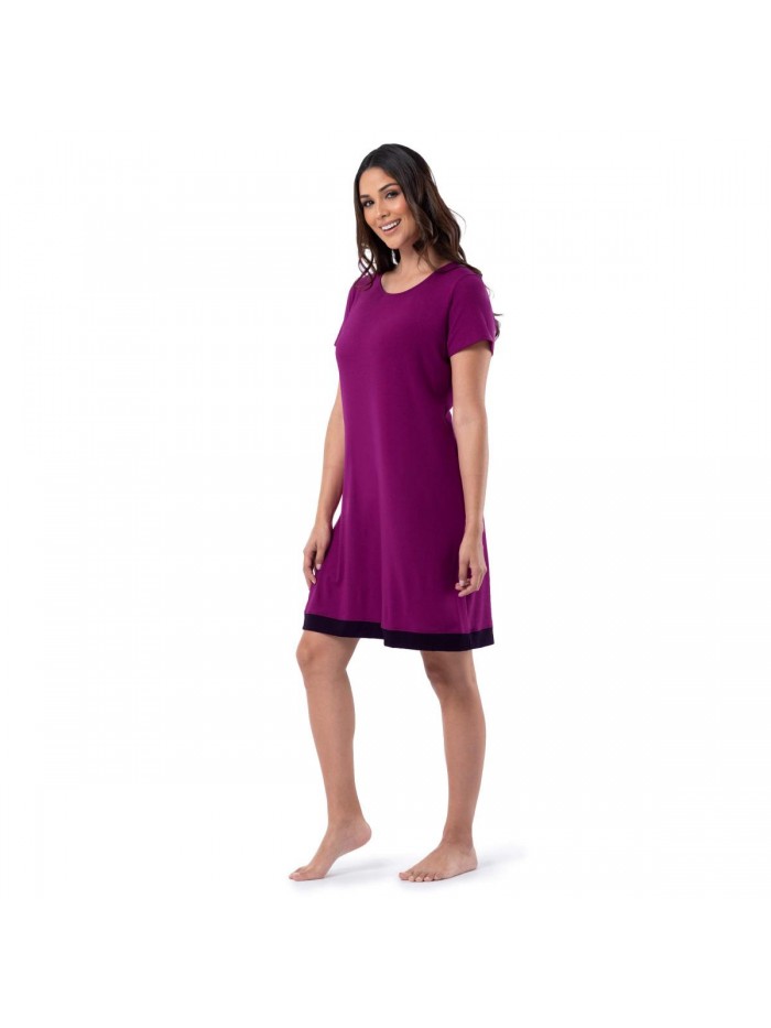 of the Loom Women's Super Soft and Breathable Sleep Shirt 