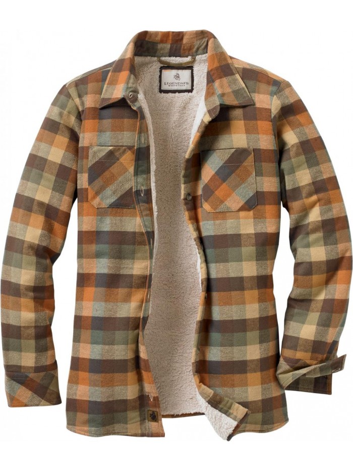 Whitetails Women's Open Country Plaid Shirt Jacket 