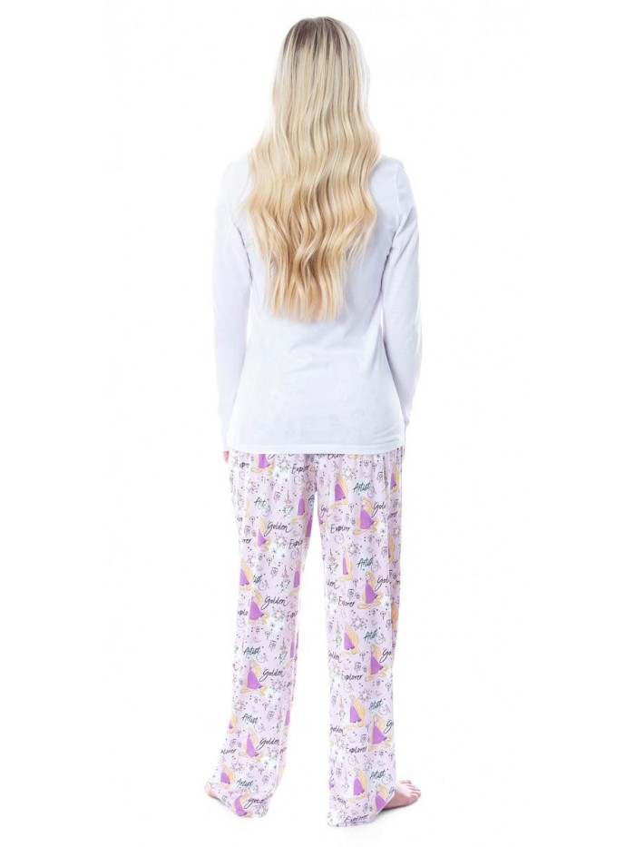 Princess Rapunzel Tangled Womens Super Soft Loungewear Pajama Pants 