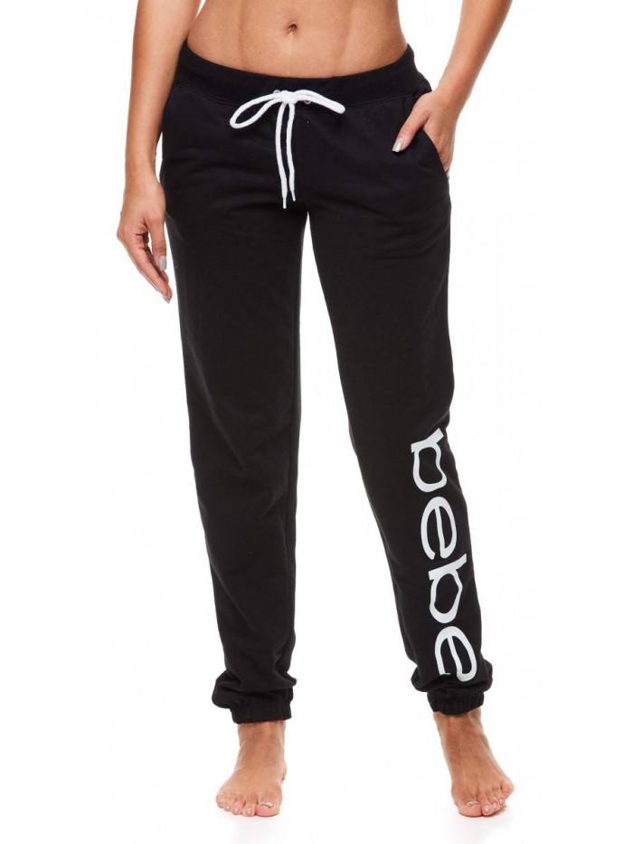 Womens Sweatpants French Terry Jogger Lounge Sleep Pajamas 