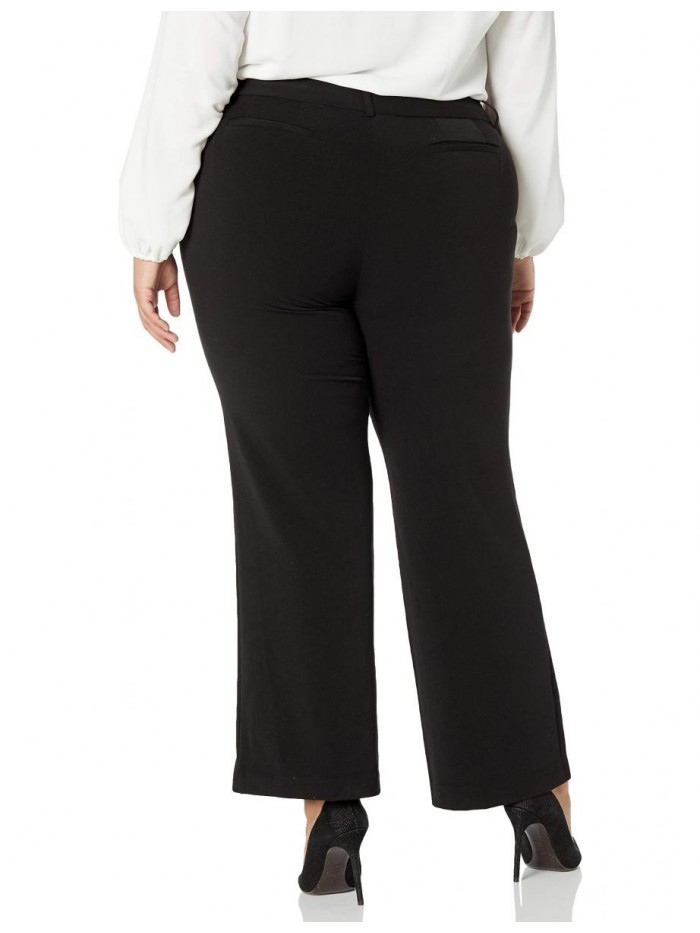 Women's Plus Size Gabardine Bootcut Pant-Curvy Fit 