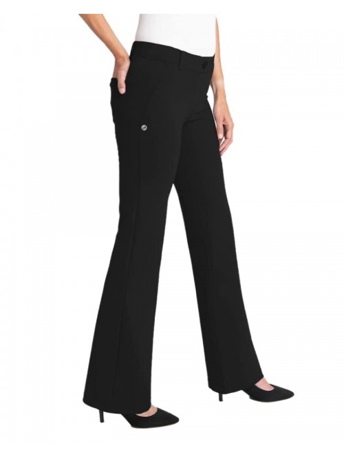 Women's Casual Flare Bootcut Yoga Dress Pants Stre...