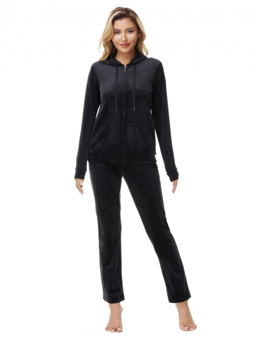 Matrix Women's Velour Tracksuits 2 Pieces Velvet S...