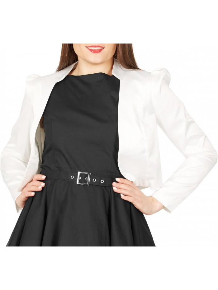 Formal Satin Long Sleeve Bolero Shrug 