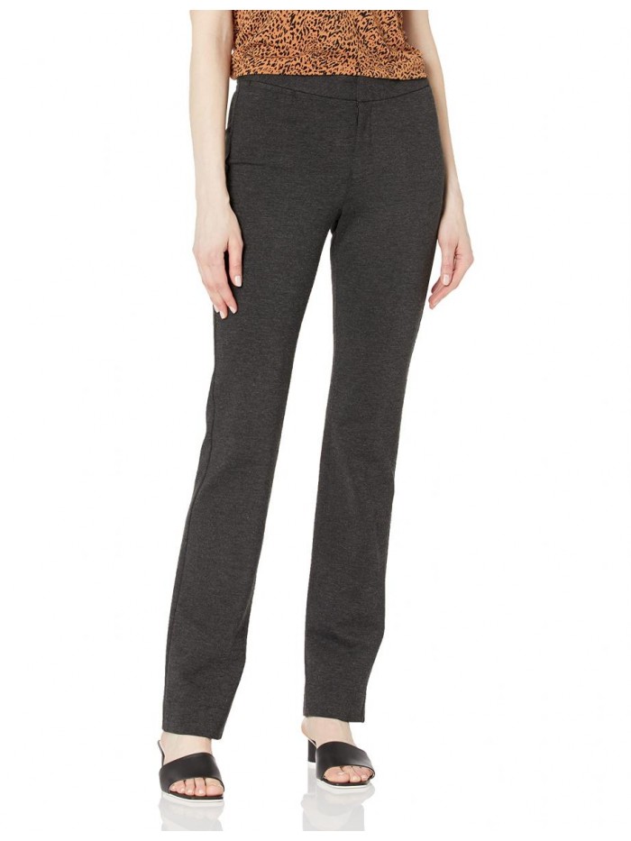 Slim Trouser Ponte Knit | Office Work Pants for Women 