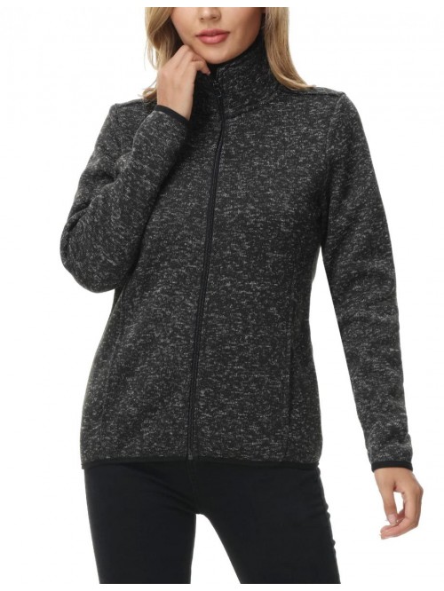 Matrix Women's Fleece Sweater Long Sleeve Full Zip...