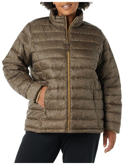 Women's Plus Size Packable Puffer Jacket  