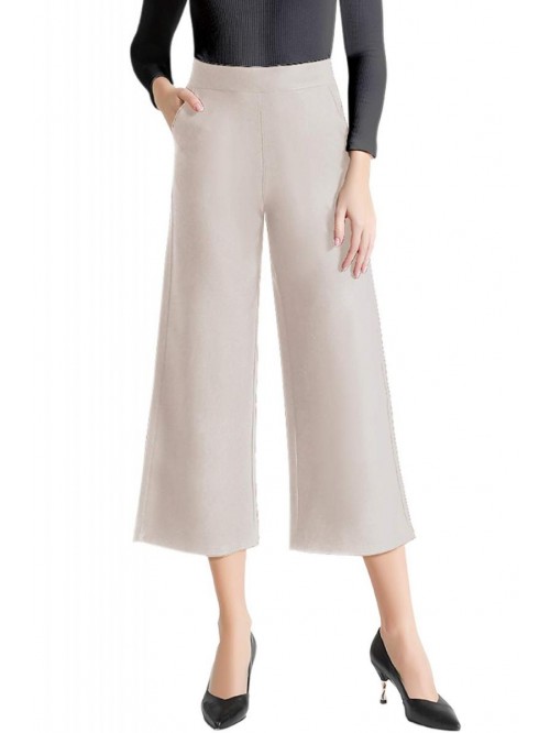 Wide Leg Pants for Women High Waisted Dress Pants ...