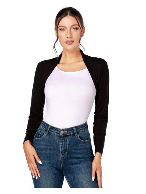 Women's Shrug Long Sleeve Bolero Shrug Open Front ...