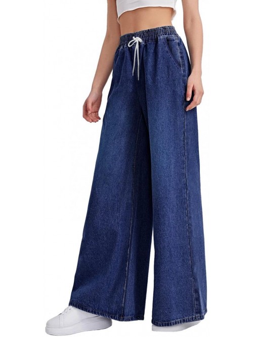 Loose Boyfriends Jeans High Waist Baggy Denim Pant...