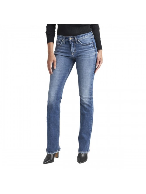 Jeans Co. Women's Suki Mid Rise Slim Bootcut Jean 