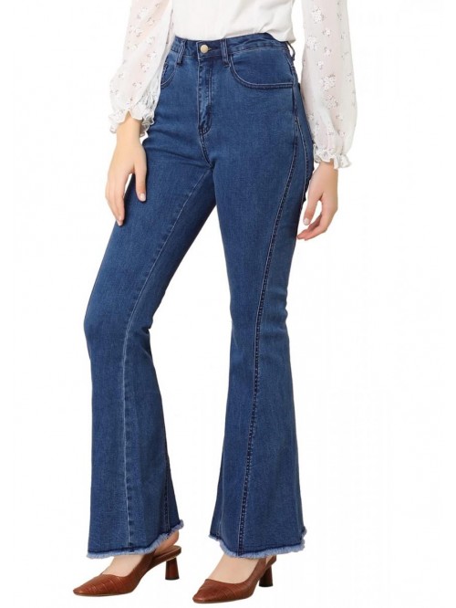 Jeans for Women High Waisted Skinny Stretch Flare ...