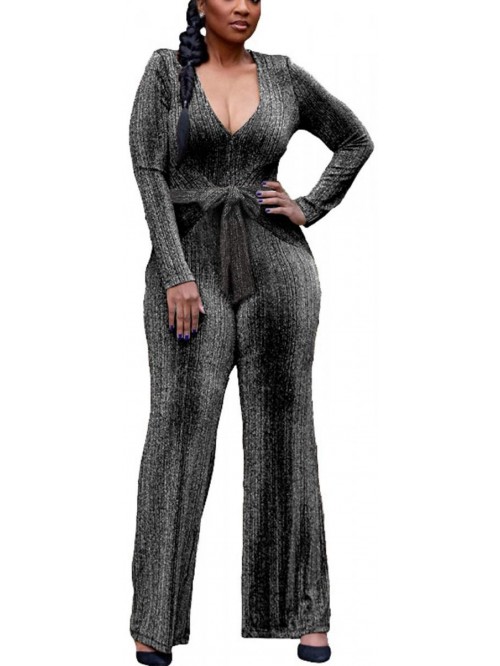 Women's Sexy Jumpsuits Clubwear Long Sleeve Romper...