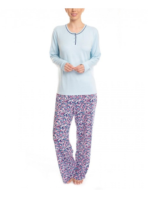 Women's Dreamscape Longsleeve Top and Pajama Botto...