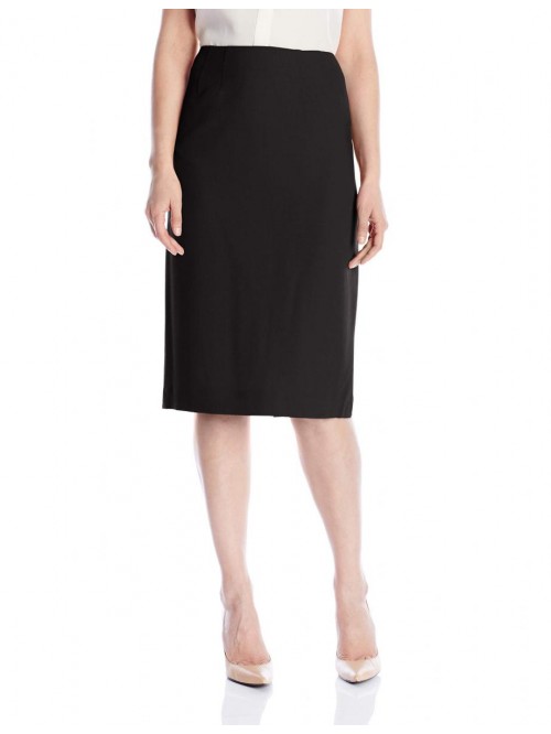 Women's Stretch Crepe Skimmer Skirt 