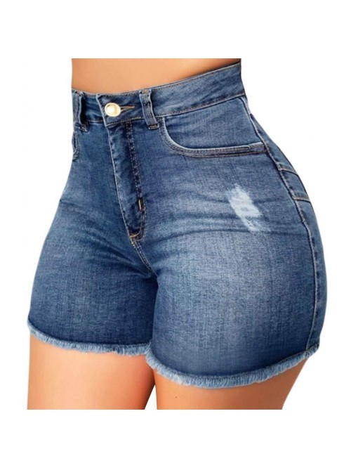 Sexy Denim Shorts Summer High Waisted Butt Lifting...