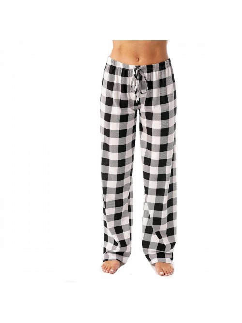 Pajamas For Women, Women Autumn Winter Plaid Print...