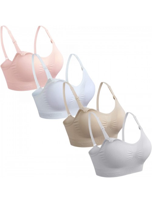 4Pack Nursing Bra for Breastfeeding Maternity Bras...