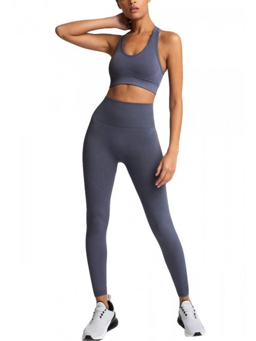 Women's Yoga Outfits 2 Piece High Waisted Leggings...