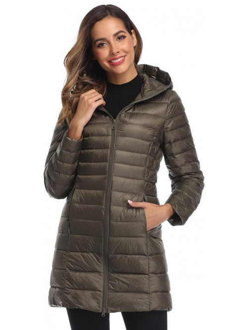 Obosoyo Women's Winter Packable Down Jacket Plus S...