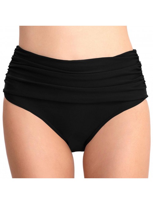 T1FE 1SFE Women High Waisted Bikini Bottoms Tummy ...