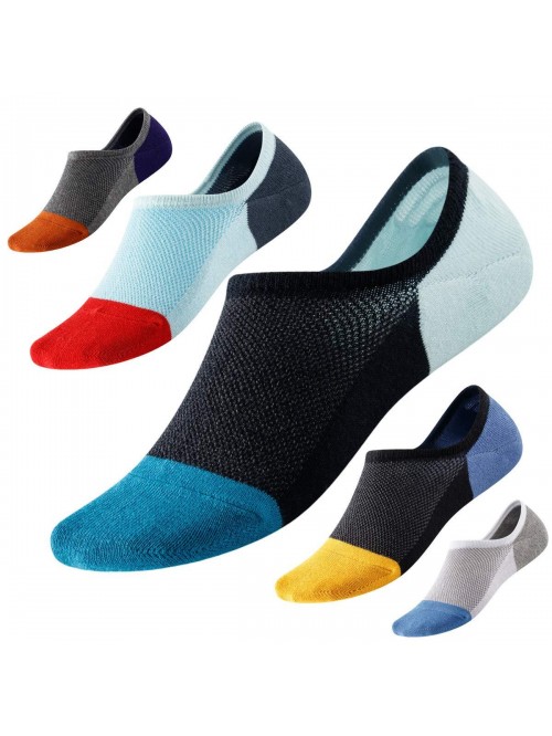 No Show Socks with Non-Slip Grip for Men&Women- In...